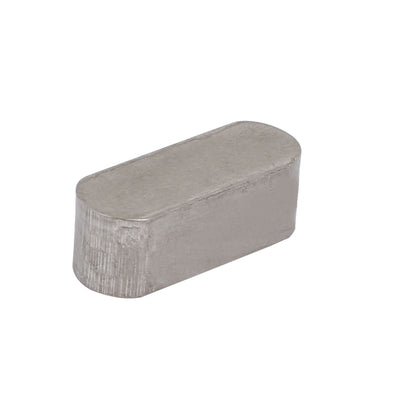 Harfington 20mmx8mmx7mm 304 Stainless Steel Key Stock Keystock Silver Tone 4pcs