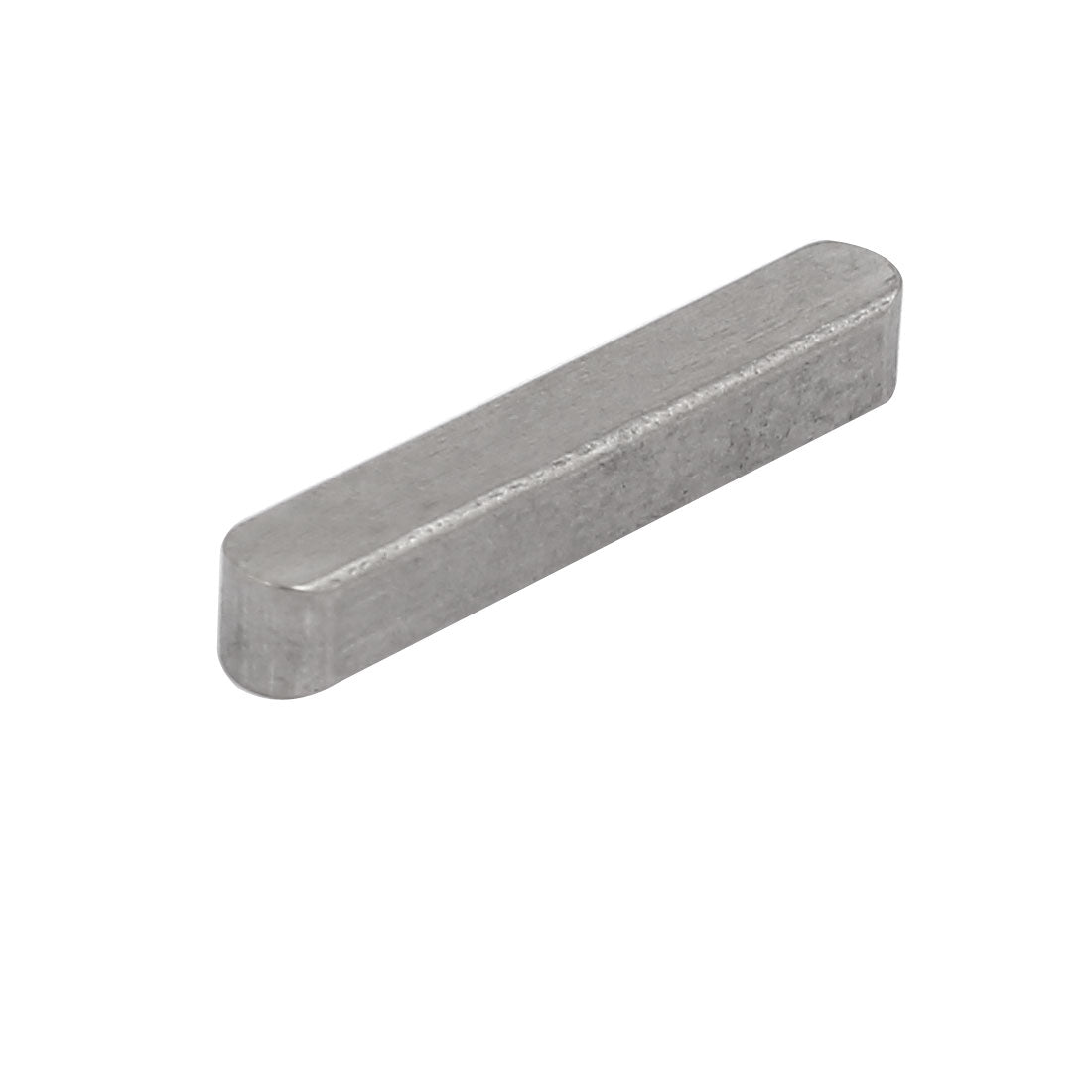 Harfington 18mmx3mmx3mm 304 Stainless Steel Key Stock Keystock Round Ended 4pcs