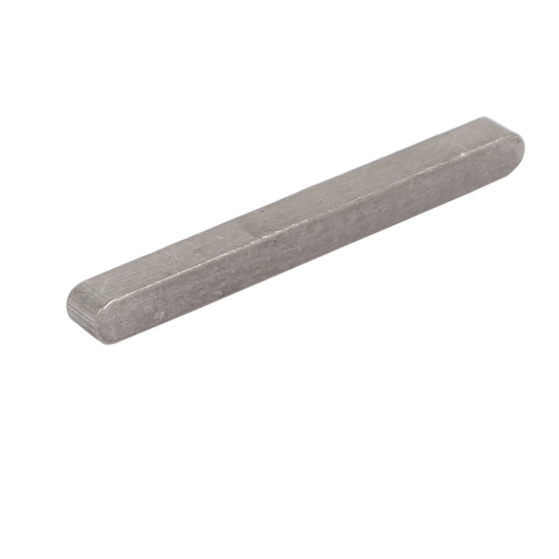 Harfington 32mmx3mmx3mm 304 Stainless Steel Key Stock Keystock Silver Tone 4pcs