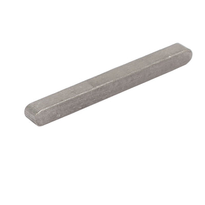 Harfington 32mmx3mmx3mm 304 Stainless Steel Key Stock Keystock Silver Tone 4pcs