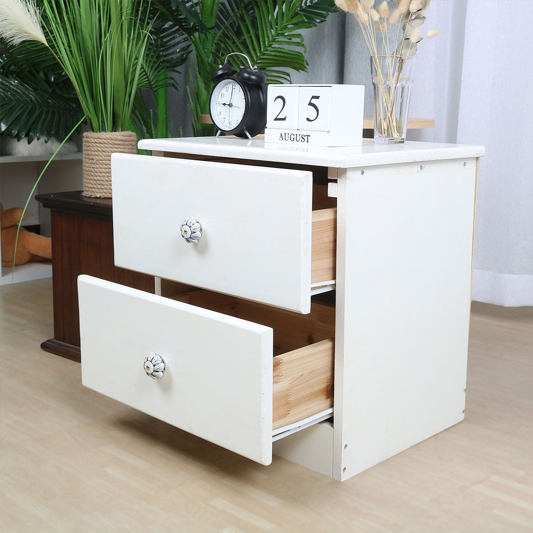 Harfington 6 x Hand Painted Ceramic Door Knobs Cabinet Drawer Wardrobe Cupboard Pull Handles