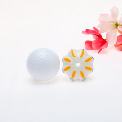 Harfington 6 x Hand Painted Ceramic Door Knobs Cabinet Drawer Wardrobe Cupboard Pull Handles