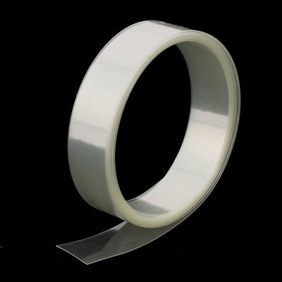 Harfington 15mm Flat Width 2M Length PVC Heat Shrinkable Tube Clear for Capacitive Battery