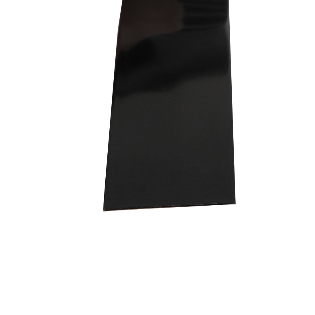Harfington 17mm Flat Width 6M Length PVC Heat Shrinkable Tube Black for AAA Battery