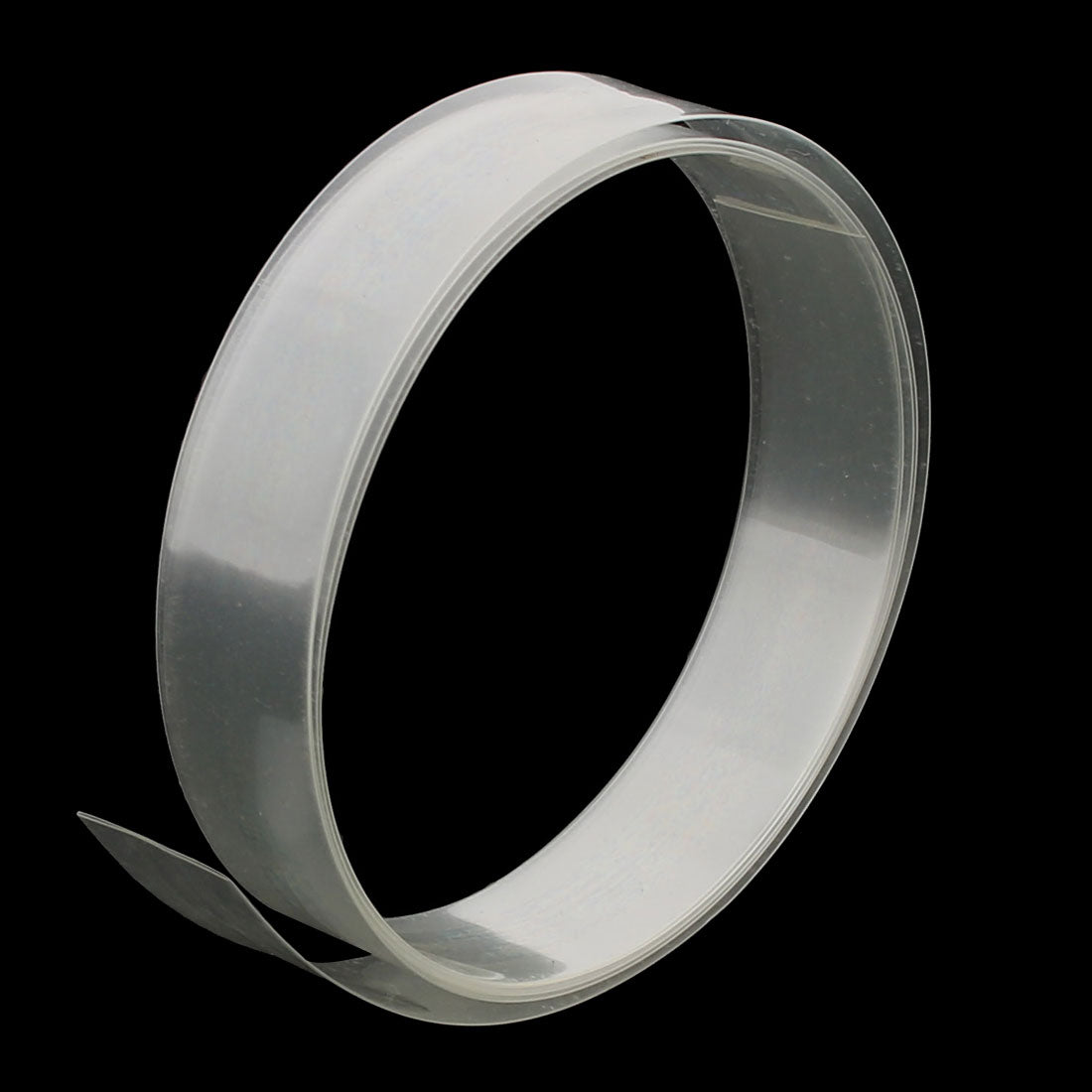 Harfington 17mm Flat Width 1M Length PVC Heat Shrinkable Tube Clear for AAA Battery