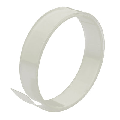 Harfington 17mm Flat Width 1M Length PVC Heat Shrinkable Tube Clear for AAA Battery