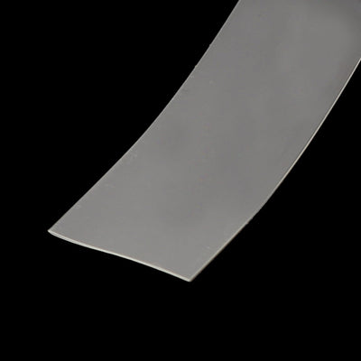 Harfington 17mm Flat Width 6M Length PVC Heat Shrinkable Tube Clear for AAA Battery