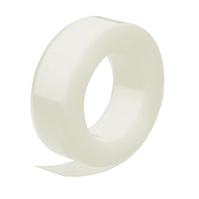 Harfington 17mm Flat Width 6M Length PVC Heat Shrinkable Tube Clear for AAA Battery