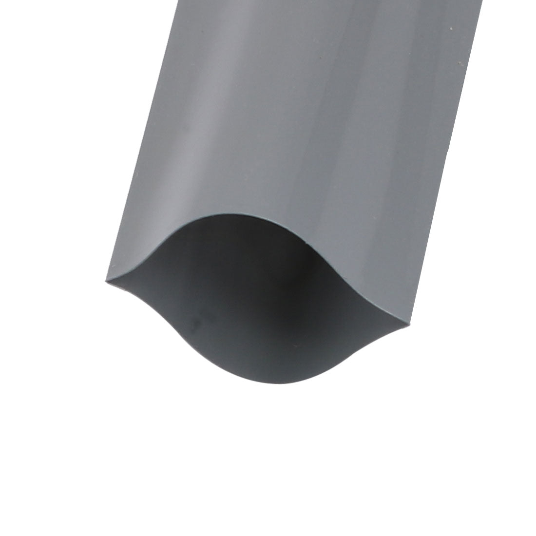 Harfington 17mm Flat Width 10M Length PVC Heat Shrinkable Tube Gray for AAA Battery