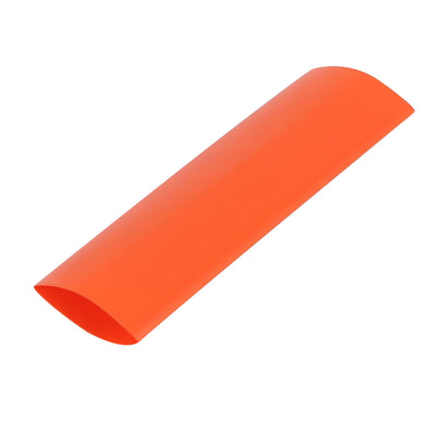 Harfington 17mm Flat Width 46mm Long PVC Heat Shrinkable Tube Nacarat for AAA Battery Pack