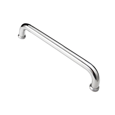 Harfington 1 Inch Dia 16.7 Inch Hole Center 304 Stainless Steel Shower Door Handle Polished