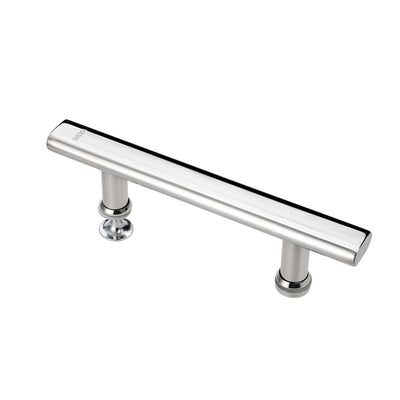Harfington 145mm Hole Center 304 Stainless Steel Shower Door Handle Polished Silver Tone