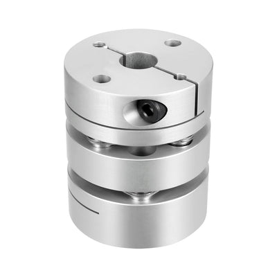 Harfington Uxcell Clamp Tight Motor Shaft 2 Diaphragm Coupling Coupler 47x39mm