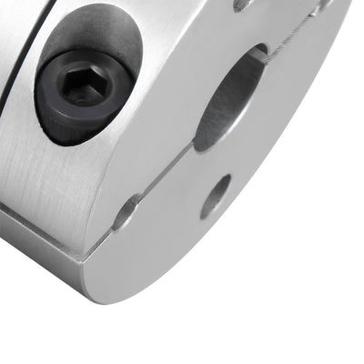 Harfington Uxcell Clamp Tight Motor Shaft 2 Diaphragm Coupling Coupler 47x39mm