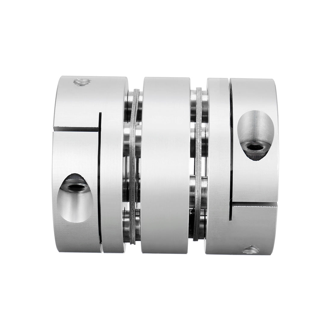 uxcell Uxcell Clamp Tight Motor Shaft 2 Diaphragm Coupling Coupler 47x39mm