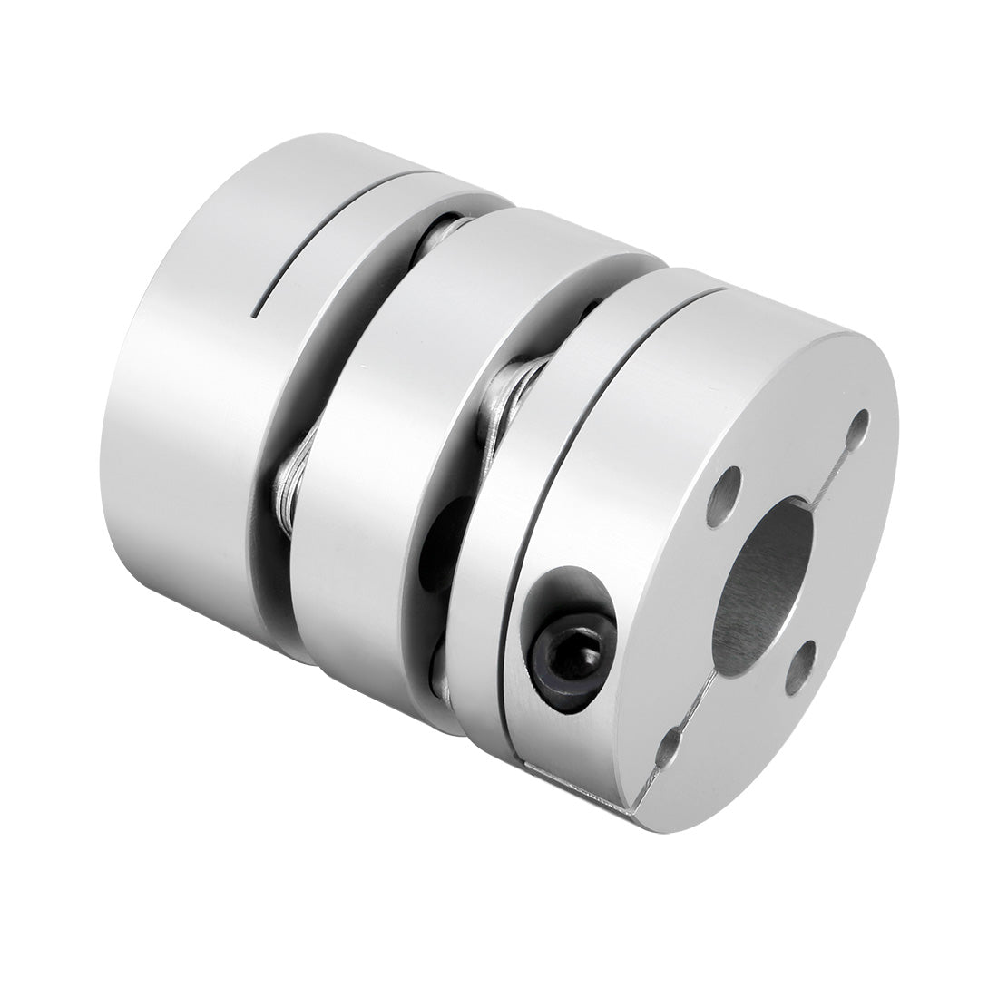 uxcell Uxcell Clamp Tight Motor Shaft 2 Diaphragm Coupling Coupler 47x39mm