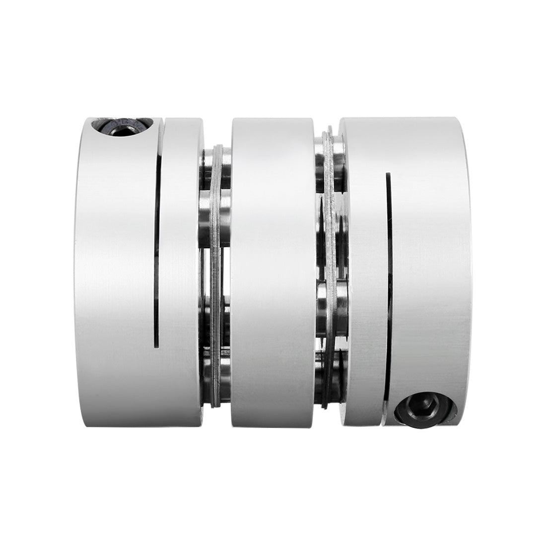 uxcell Uxcell Clamp Tight Motor Shaft 2 Diaphragm Coupling Coupler 47x39mm