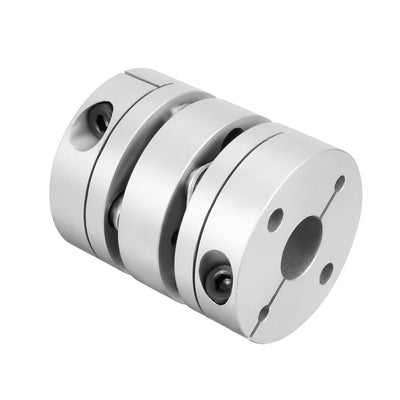 Harfington Uxcell Clamp Tight Motor Shaft 2 Diaphragm Coupling Coupler 47x39mm