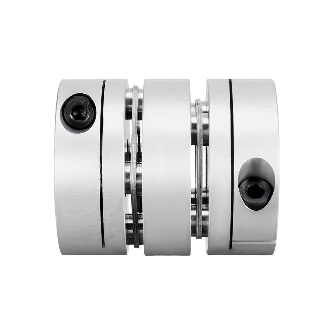 uxcell Uxcell Clamp Tight Motor Shaft 2 Diaphragm Coupling Coupler 47x39mm