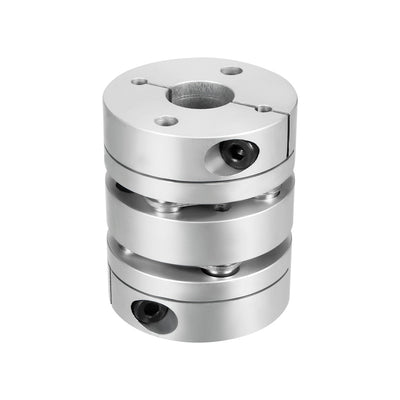 Harfington Uxcell Clamp Tight Motor Shaft 2 Diaphragm Coupling Coupler 47x39mm