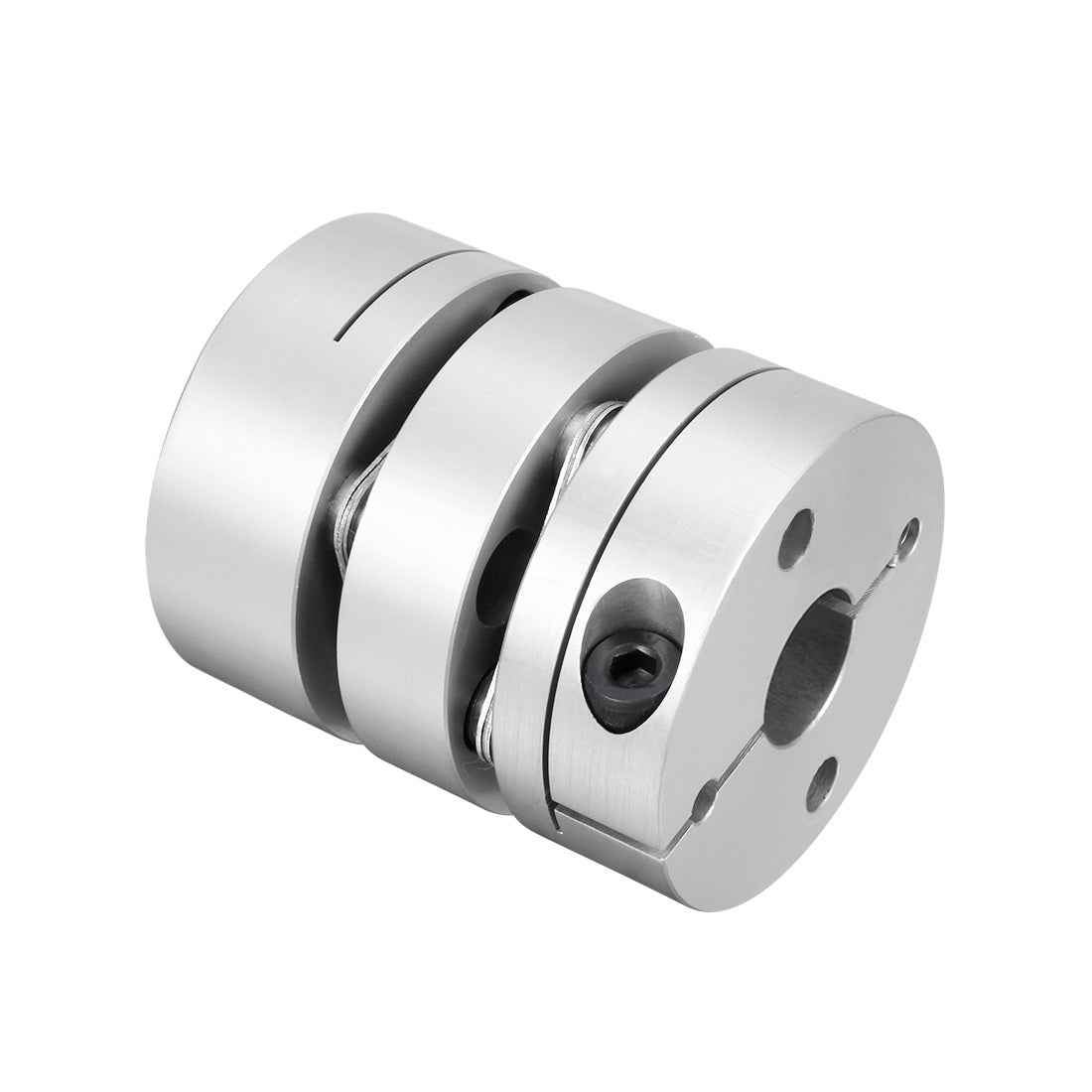 uxcell Uxcell Clamp Tight Motor Shaft 2 Diaphragm Coupling Coupler 47x39mm