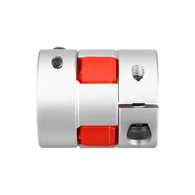 Harfington 14mm to 14mm Shaft Plum Shaped Coupling Coupler 30mm Diameter 35mm Length