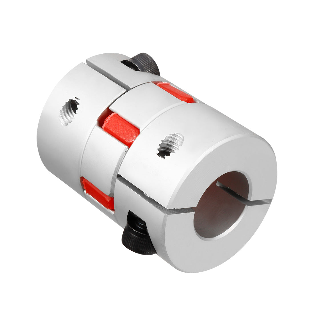 uxcell Uxcell Shaft Plum Shaped Coupling Coupler 40mm Diameter 55mm Length