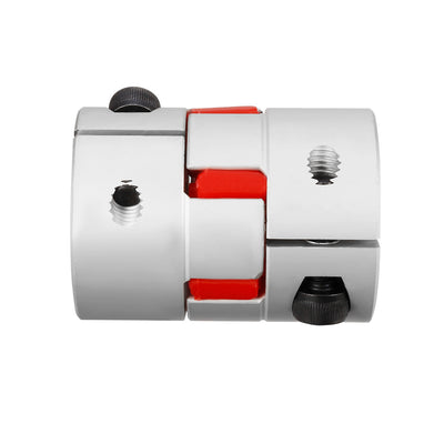 Harfington Uxcell Shaft Plum Shaped Coupling Coupler 40mm Diameter 55mm Length