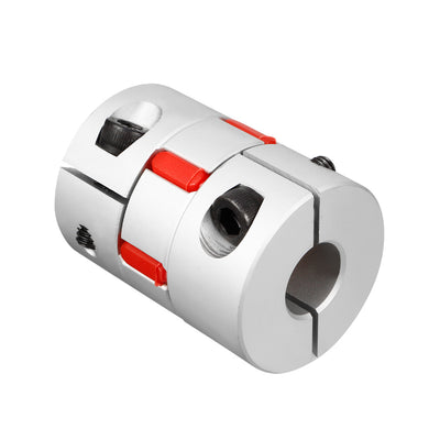 Harfington Uxcell Shaft Plum Shaped Coupling Coupler 40mm Diameter 55mm Length