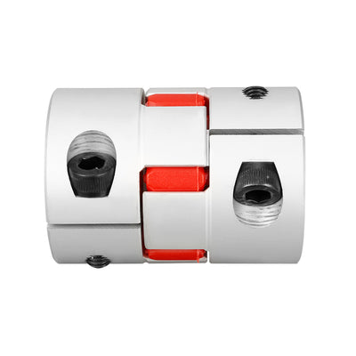 Harfington Uxcell Shaft Plum Shaped Coupling Coupler 40mm Diameter 55mm Length