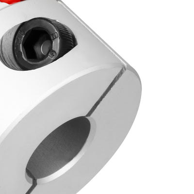 Harfington Uxcell Shaft Plum Shaped Coupling Coupler 40mm Diameter 55mm Length