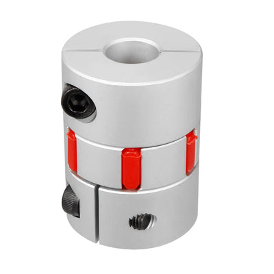 Harfington Uxcell Shaft Plum Shaped Coupling Coupler 40mm Diameter 55mm Length