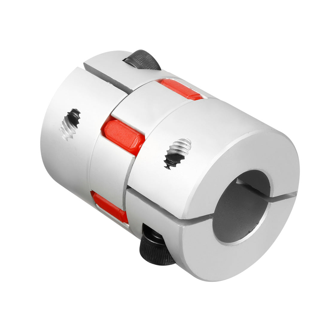 uxcell Uxcell Shaft Plum Shaped Coupling Coupler 40mm Diameter 55mm Length