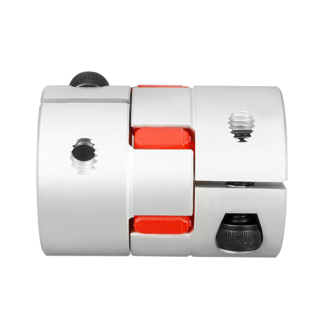 uxcell Uxcell Shaft Plum Shaped Coupling Coupler 40mm Diameter 55mm Length