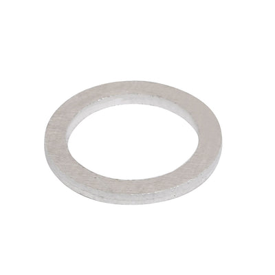 Harfington 13mmx18mmx1.5mm Engine Oil Drain Plug Crush Gasket Aluminum Flat Washer Seals 60pcs