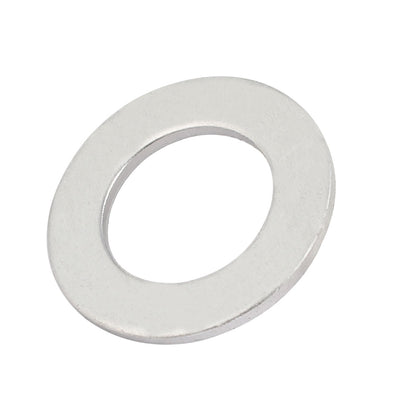 Harfington 14mmx24mmx1.5mm Engine Oil Drain Plug Crush Gasket Aluminum Flat Washer Seals 30pcs