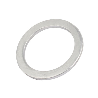 Harfington 17mmx23mmx1.5mm Engine Oil Drain Plug Crush Gasket Aluminum Flat Washer Seals 60pcs