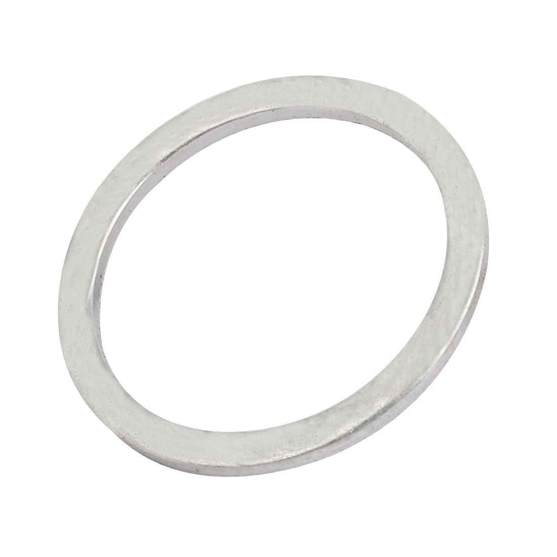 Harfington 21mmx26mmx1.5mm Engine Oil Drain Plug Crush Gasket Aluminum Flat Washer Seals 30pcs