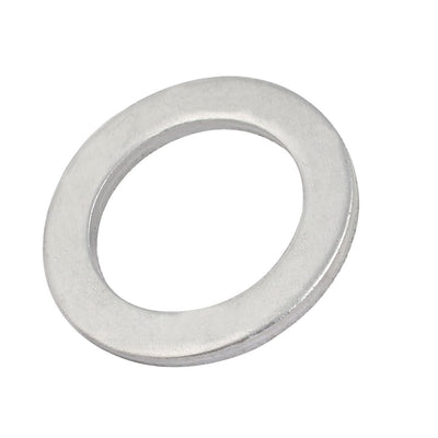 Harfington 18mmx27mmx2mm Engine Oil Drain Plug Crush Gasket Aluminum Washer Seals 15pcs