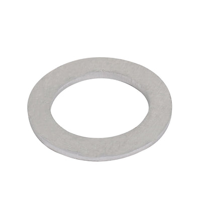 Harfington 18mmx27mmx2mm Engine Oil Drain Plug Crush Gasket Aluminum Washer Seals 15pcs