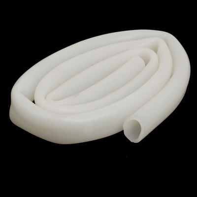 Harfington 16mm x 21mm Heat Resistant Soft Silicone Tube Hose Pipe 1 Meter Long Milky White