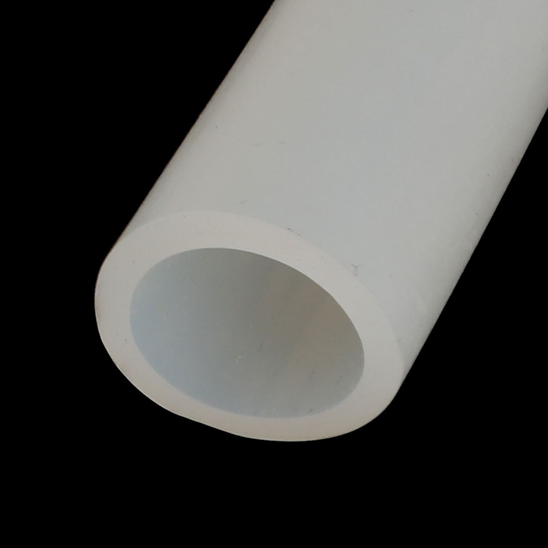 Harfington 19mm x 25mm Heat Resistant Soft Silicone Tube Hose Pipe 1M Length Milky White