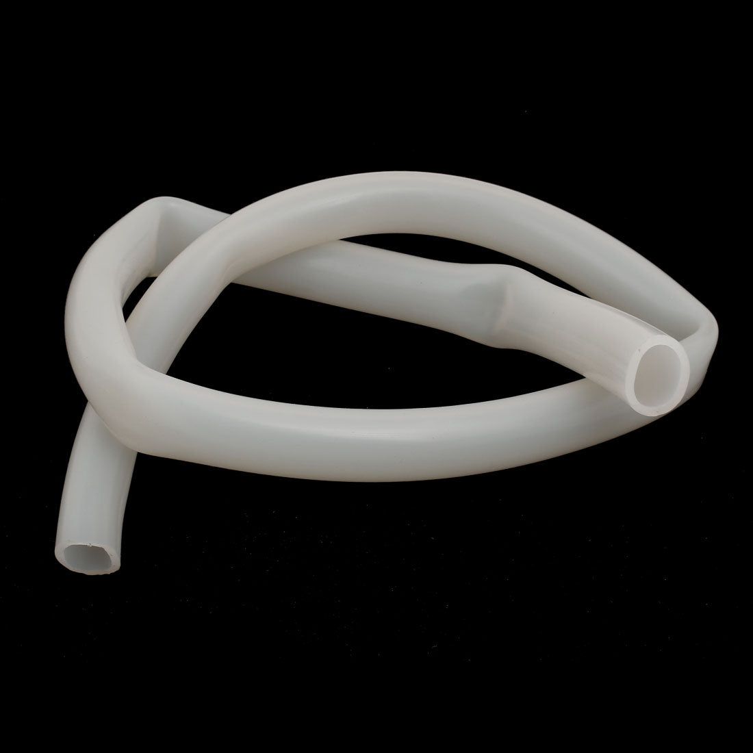 Harfington 19mm x 25mm Heat Resistant Soft Silicone Tube Hose Pipe 1M Length Milky White