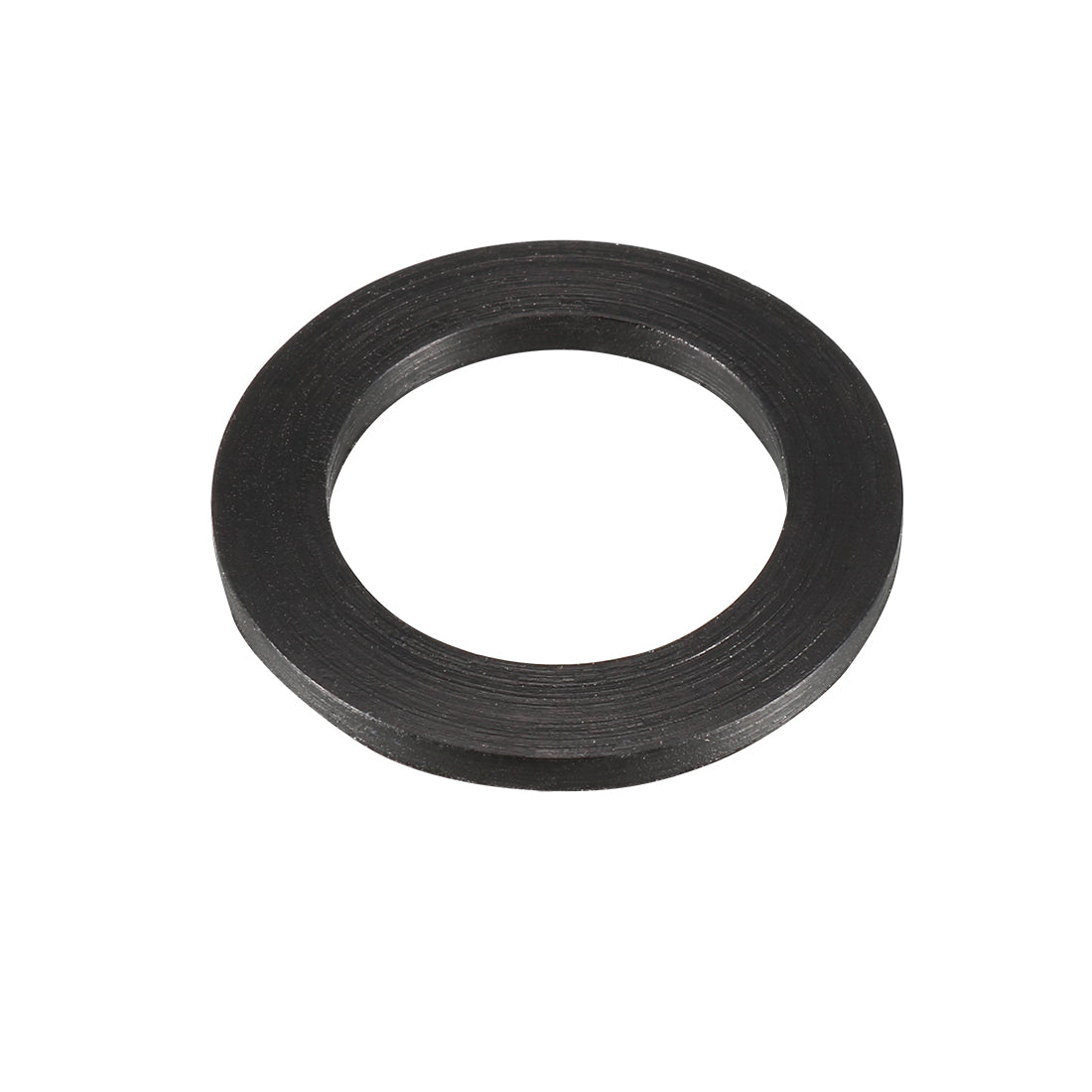 Harfington Rubber Round Flat Washer Assortment Size Flat Washers, Black Pack of 10