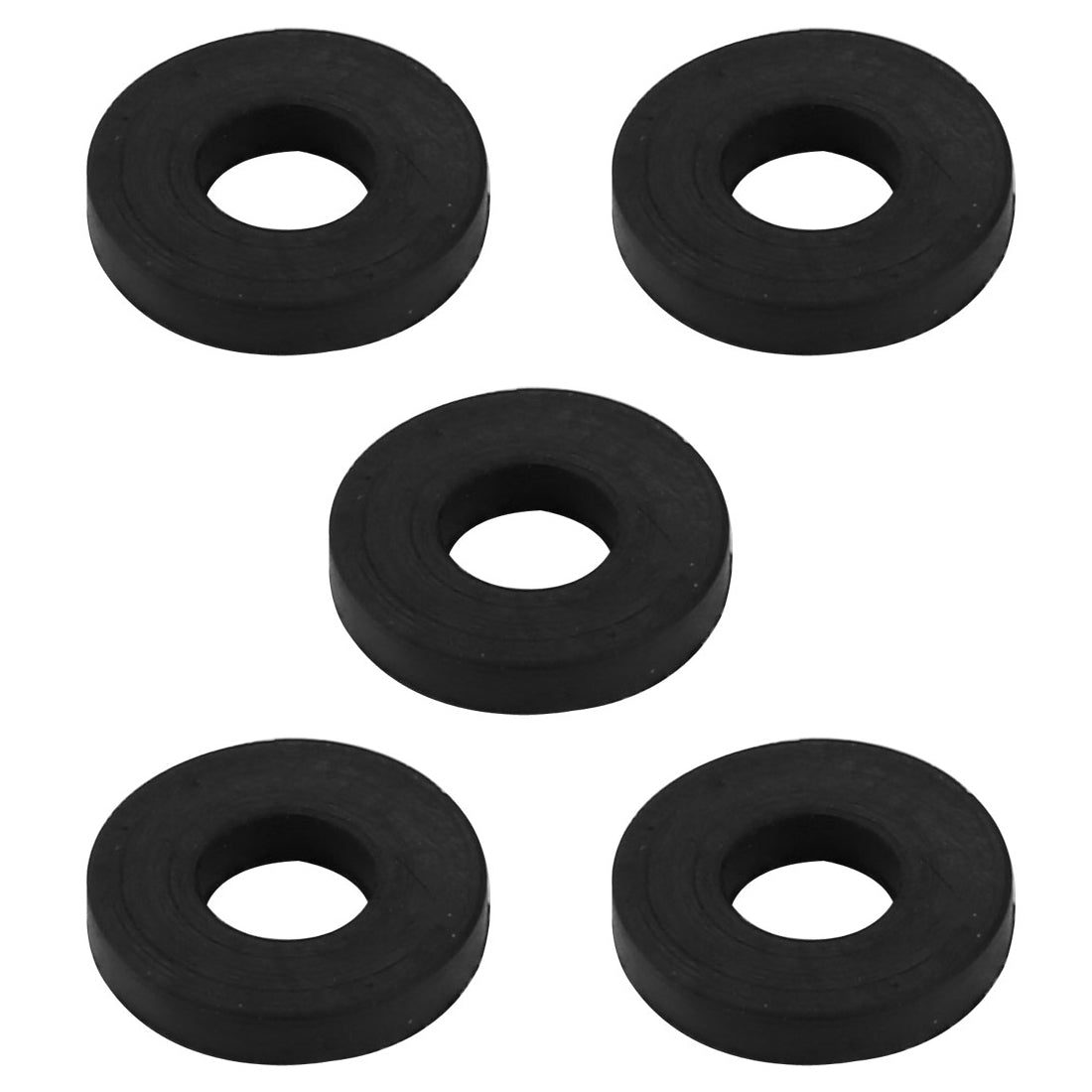 Harfington Nitrile Rubber Flat Washers for Screw Bolt Thick Assortment Pack of 5