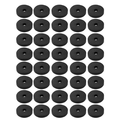 Harfington Uxcell Nitrile Rubber Flat Washers for Screw Bolt Thick Assortment Pack of 40