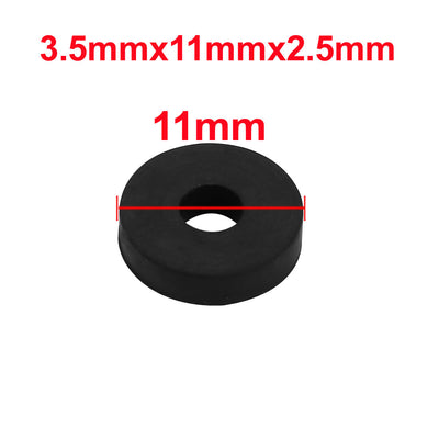 Harfington Uxcell Nitrile Rubber Flat Washers for Screw Bolt Thick Assortment Pack of 40