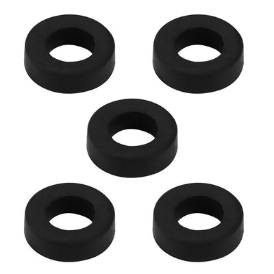 Harfington Nitrile Rubber Flat Washers for Screw Bolt Thick Assortment Pack of 5