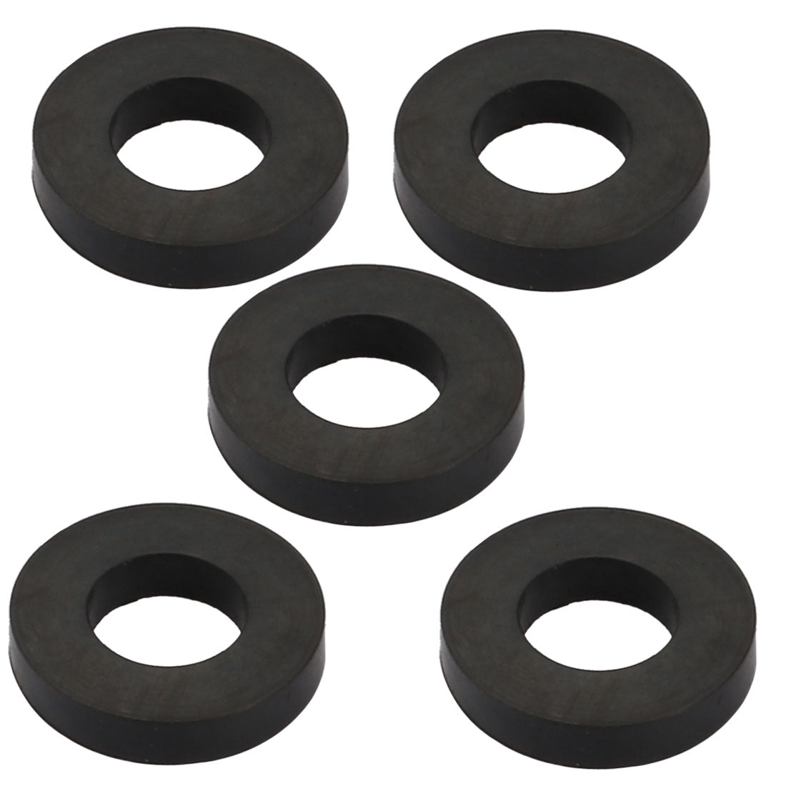 Harfington Nitrile Rubber Flat Washers for Screw Bolt Thick Assortment Pack of 5