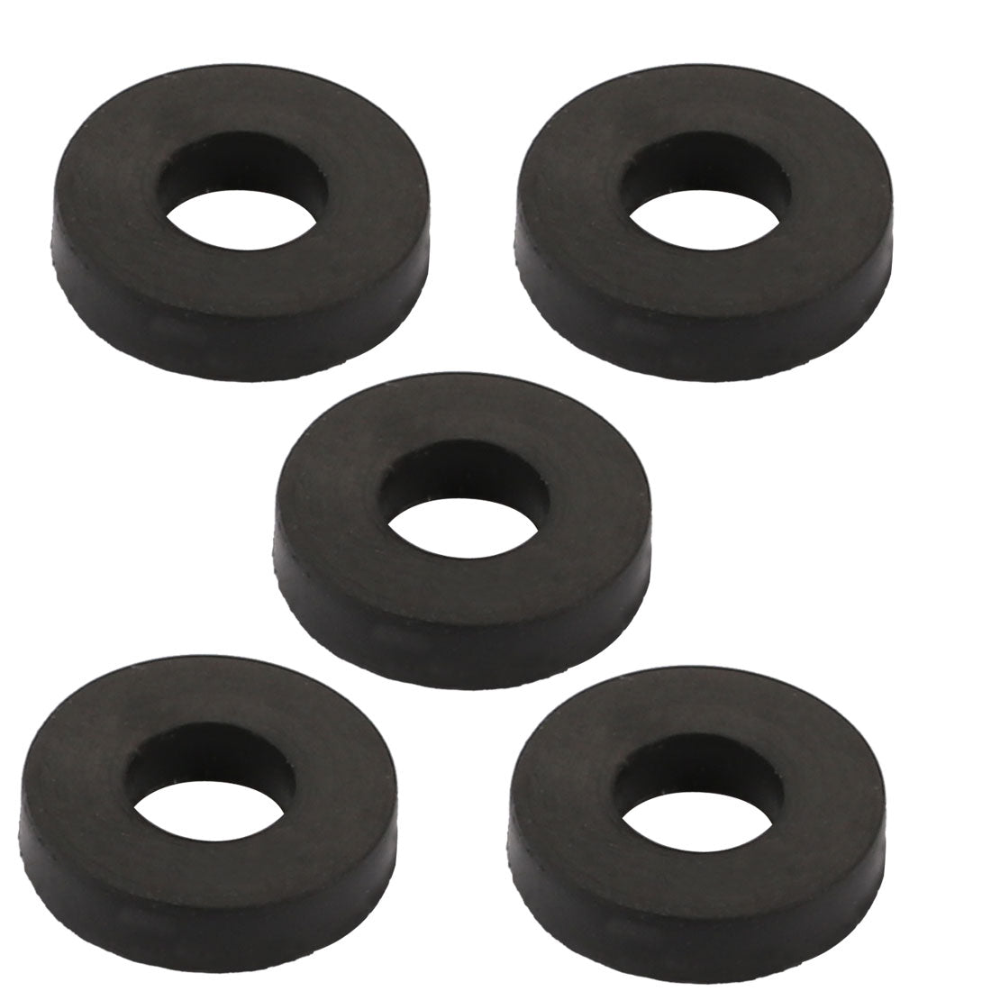 Harfington Nitrile Rubber Flat Washers for Screw Bolt Thick Assortment Pack of 5